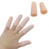 (20PCS) Gel Finger Sleeves,Finger Support,Silicones Finger Protectors *Waterproof* Finger Cots Great for Finger Craking,Finger Trigger. view 1