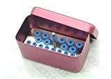 ADDLER DENTAL SCALER, CONTRA ANGAL BUR ENDO BOX ASSORTED COLOUR STEEL FG RA 18+10 HOLES AUTOCLAVABLE.