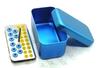 ADDLER DENTAL SCALER, CONTRA ANGAL BUR ENDO BOX ASSORTED COLOUR STEEL FG RA 18+10 HOLES AUTOCLAVABLE. view 2