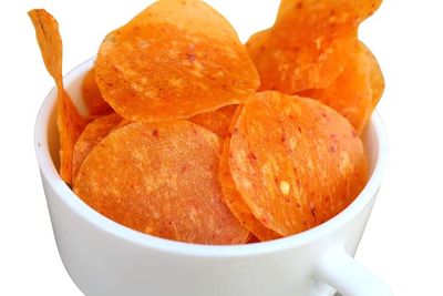 Anuvan Feel The Utsav Sabudana Papad Red Chilli 500 gms (Gluten-Free & Upwas-Friendly Tapioca Papads)