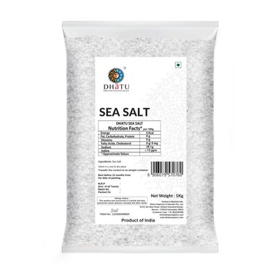Dhatu Sea Salt White 1kg