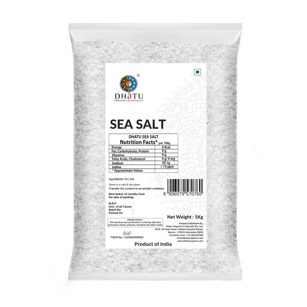 Dhatu Sea Salt White 1kg