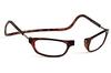 Reading Glass Magnetic Reading Spectacle Glasses for Near Vision (+2.50, Brown) view 2