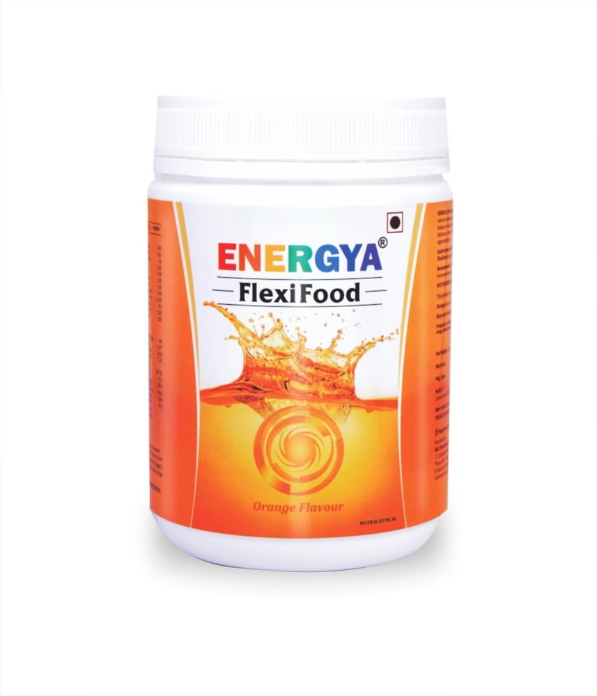 ENERGYA FLEXIFOOD | 33-in-1 Advanced Collagen Blend with Glucosamine, MSM, Boswellia, Ashwagandha, Turmeric, Rosehip, Vitamins & Minerals | Orange Flavour | 220g (20 Servings)
