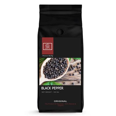GreenLife Natural &Organic Whole Big Size black Pepper 1000 Gm, 