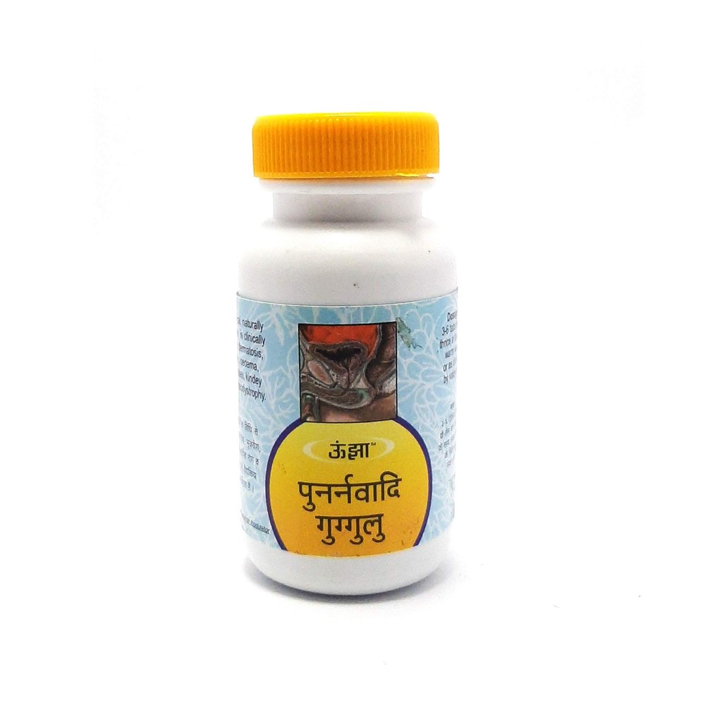 Unjha Punarnavadi Guggulu-80 Tablets (Pack Of 2)