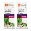 KRISHNA'S HERBAL & AYURVEDA Wheatgrass Juice, Wheat Grass Juice 9Th Day Picked Wheatgrass Leaves, Pure, Natural And 100% Ayurvedic Juice -500 Ml (Pack Of 2) view 1