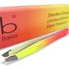 Zizzili Basics Tweezers - Limited Edition Sherbet Ombre Slant Tip - Best Tweezer for Eyebrow, Facial Hair Removal and your Precision Needs - The Perfect Gift! view 1