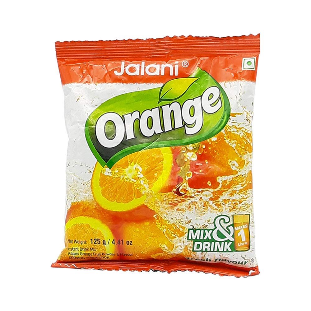Jalani Orange (125g Pouch Each) 375g, Pack of 3
