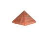 Aatm Red Quartz Pyramid Gemstone Energy Healing Vaastu Stone Meditation Chakra Balancing Decorative Crystal for Home & Office (1 inch) view 2