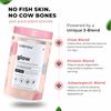 Cureveda Glow Veg Collagen Builder Powder (300g) for Brighter & Youthful Skin, Plant-Based Supplement with Rose Water, Veg Beauty Protein, Evening Primrose 100IU, No Added Sugar view 3