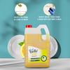 Amazon Brand - Presto! Dishwash Gel | Lemon | 5 Litre Refill Can | Dishwash Liquid | Cuts Through Grease | Safe On Hands view 3