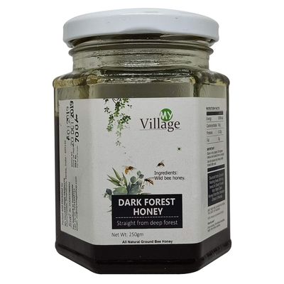 My Village Black Forest Honey/Raw Unprocessed Ground Bee Honey - 250gm