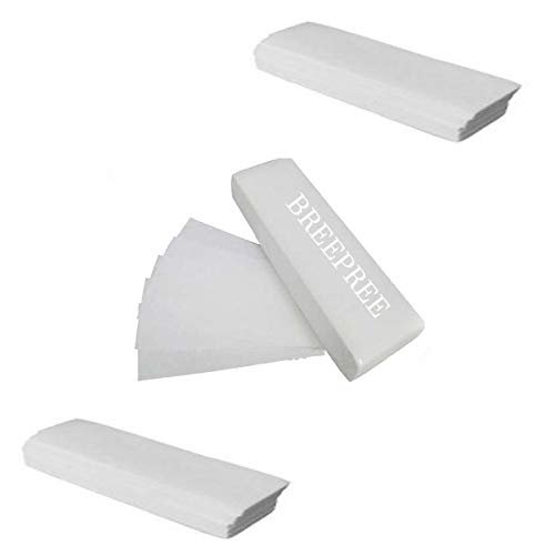 BREEPREE Hair Removal Waxing Strips-210 pcs - Color White