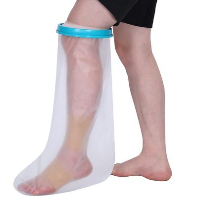 2020 UpgradedWaterproof Leg Cast Cover for Shower and Bath, Reusable Sealed Leg Cast Cover Protector to Protect The Bandage, Wound, Part Away from Moisture, Keep Casts and Bandage Dry