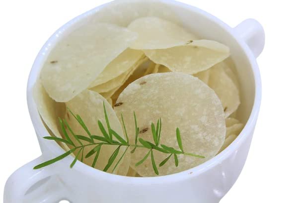 Anuvan Feel The Utsav Sabudana Papad JEERA-250 GM (Gluten-Free & Upwas-Friendly Tapioca Papads)