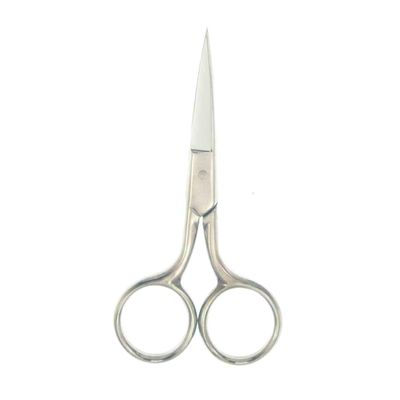 Yutoner Scissors for Grooming Eyebrows - Stainless Steel Straight Tip Scissor for Eyebrows Cutting  Beard, Hair, Ear, Eyebrows, Moustache, Nose Trimming