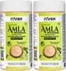 IYUSH Herbal Ayurveda Wild Organic Fresh Amla Powder For Eating|Fresh Amla Powder For Drinking|Fresh Amla Powder For Hair Growth Organic|Fresh Amla Powder For Skin|(Pack Of 2, 100Gm Each) view 1