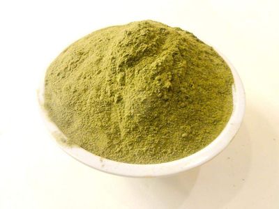 A D Food & Herbs Organic Stevia/Stevia Rebaudiana Leaves Green Powder 50 Gms