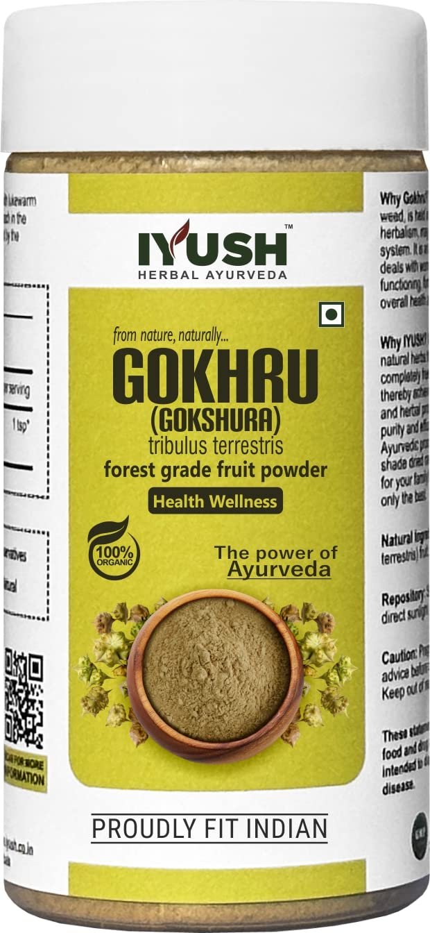 IYUSH Herbal Ayurveda Gokhru Powder -100gm