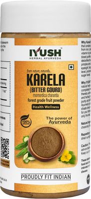 IYUSH Herbal Ayurveda Organic Karela Powder - 100gm