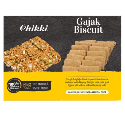 TIP TIP Sesame Chikki 500 gm and Peanut Chikki 350 gm (Pack of 2)