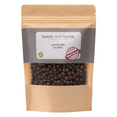 Seeds and Hands Wayanad Allspice/Jamaica Pepper Whole [Homestead Produce](100g)