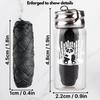 Boonboo Dental Floss | 33 yards/30m Bamboo Fiber With Activated Charcoal | Glass Bottle & Cutting Lid | Candelilla Wax & Mint Flavor | Biodegradable & Sustainable | Plastic- Free view 2