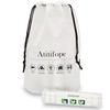 Atitifope Compressed Towels Cleaning Wipes Travel Reusable Washcloths Coin Tissue 50 Pieces with 5 Carrying Cases view 2