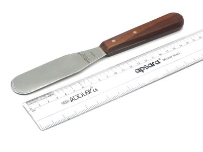 ADDLER DENTAL WOODEN SPATULA STRAIGHT FLAT STONE ALIGINATE MIXING