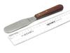ADDLER DENTAL WOODEN SPATULA STRAIGHT FLAT STONE ALIGINATE MIXING view 1
