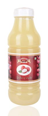 JRC Litchi Crush (litchi Sharbat)- 1L | For Fruit Mocktail | Cocktail | Cake | Baking Essentials | Juices | Beverages