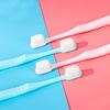 DI QIU REN Extra Soft Toothbrush for Sensitive Gums, 4 Pack (Blue, Pink, Black, White) view 4