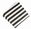 Paper Napkins White Black, Decorative Dinner Luncheon Napkins for Party Events 60count, Folded 6.5 x 6.5, Unfolded 13 x 13 view 3