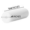 IXO Aligner Seater Chewies for Invisalign Aligners, Unscented, Bulk Pack in Resealable Bag (10 PCs) (White) view 2