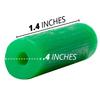 IXO Aligner Seater Chewies for Invisalign Aligners, Mint Scent, Bulk Pack in Resealable Bag (10 PCs) (Green) view 2