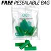 IXO Aligner Seater Chewies for Invisalign Aligners, Mint Scent, Bulk Pack in Resealable Bag (10 PCs) (Green) view 4