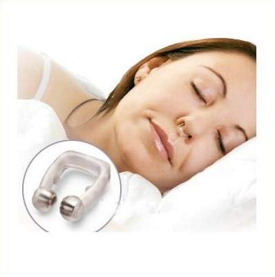 SEAHAVEN Snore Free Nose Clip | Unisex Stop Snoring Anti Snore Free Sleep Silicone Magnetic Nose Clip | Nose Clip | Anti Snoring Device Set of 1