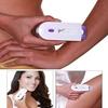WhiteBuyer Finishing Touch Rechargeable Hair Remover Trimmer Machine, White | Painfree Body And facial Hair Remover Trimmer Machine For Women And Men view 3
