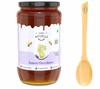 Farm Naturelle: Jamun Flower Honey, Wild Forest Honey |1450g and a Wooden Spoon |100% Pure Honey, Raw Natural Un-Processed - Un-Heated Honey | Lab Tested in Glass Bottle. view 1