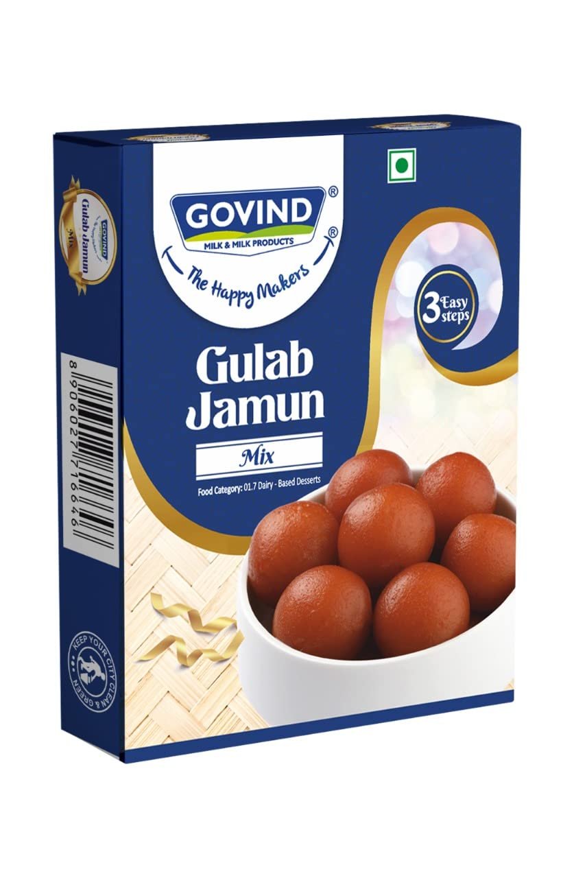 Govind Milk & Milk Products Pvt. Ltd. Jamun Mix 180gm Pack