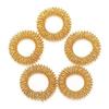 ACP ACUPRESURE Finger Massage Ring Acupuncture Health Care Relax Hand Massage Gold Tool 5pcs view 1