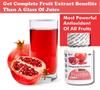 FruitPill Pomegranate Fruit Extract 500mg with 30% Punicalagin & Ellagic acid | Advanced Antioxidant, Natural Multivitamins, DNA Protection, Skin Care, Hair, Blood circulation, Cardiovascular Health Support - 60 capsules view 4