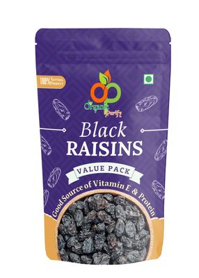 Organic Purify PREMIUM BLACK RAISIN|KALI KISHMISH 1.8KG