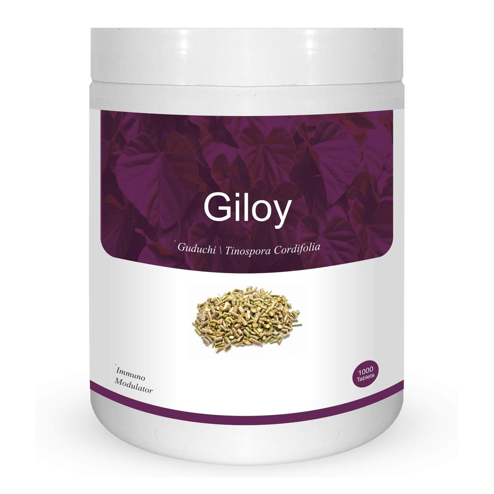 Herb Essential Giloy 500mg Tablet |Antioxidant Properties | Boosts Immunity & Digestion,1000 Tablets