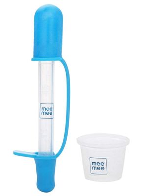 Mee Mee Accurate Medicine Dropper & Dispenser (Blue),2 Count