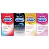 Durex 10 Count Condoms - Extra Thin, Ribbed, Dotted, Time & Mutual Climax (Pack of 4) with Lubrication view 2