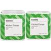 Amazon Brand - Solimo 2 Ply Kitchen Tissue Paper Rolls - 4 Pack (60 Pulls Each) & 2 Pack (60 Pulls Each) view 1