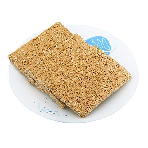 Anuvan Feel The Utsav | Till Gajak Delight Food |Chikki Gajak Sweets Tilpatti Gajjak 200g | Sesame Chikki | Gur Til Gajak | Healthy Snack |Nutritious Bar | No Added Preservatives | Gazzak | Gazak | Gachak (200G)