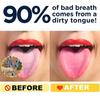 JohnBee Tongue Scraper, 2 Pack Copper Tongue Scraper Cleaner for Adults  Kids, Stainless Steel Tongue Scrapers for Removing Bad Breath, 100% BPA Free Fresher Tongue Tools, Help Oral Hygiene view 3
